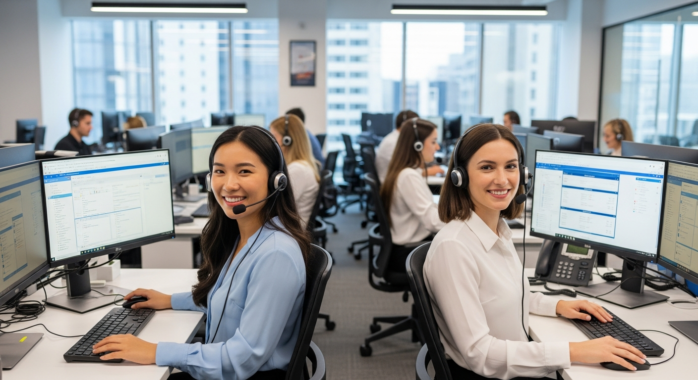Kore BPO team — professional BPO staff at work