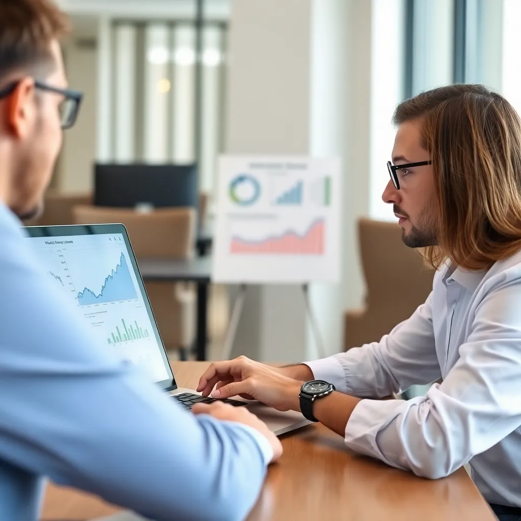 Offshore M&A analyst reviewing deal pipeline data -- Kore BPO