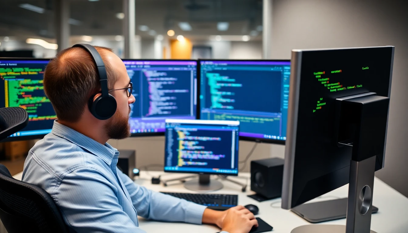 Senior .NET developer at work — Kore BPO