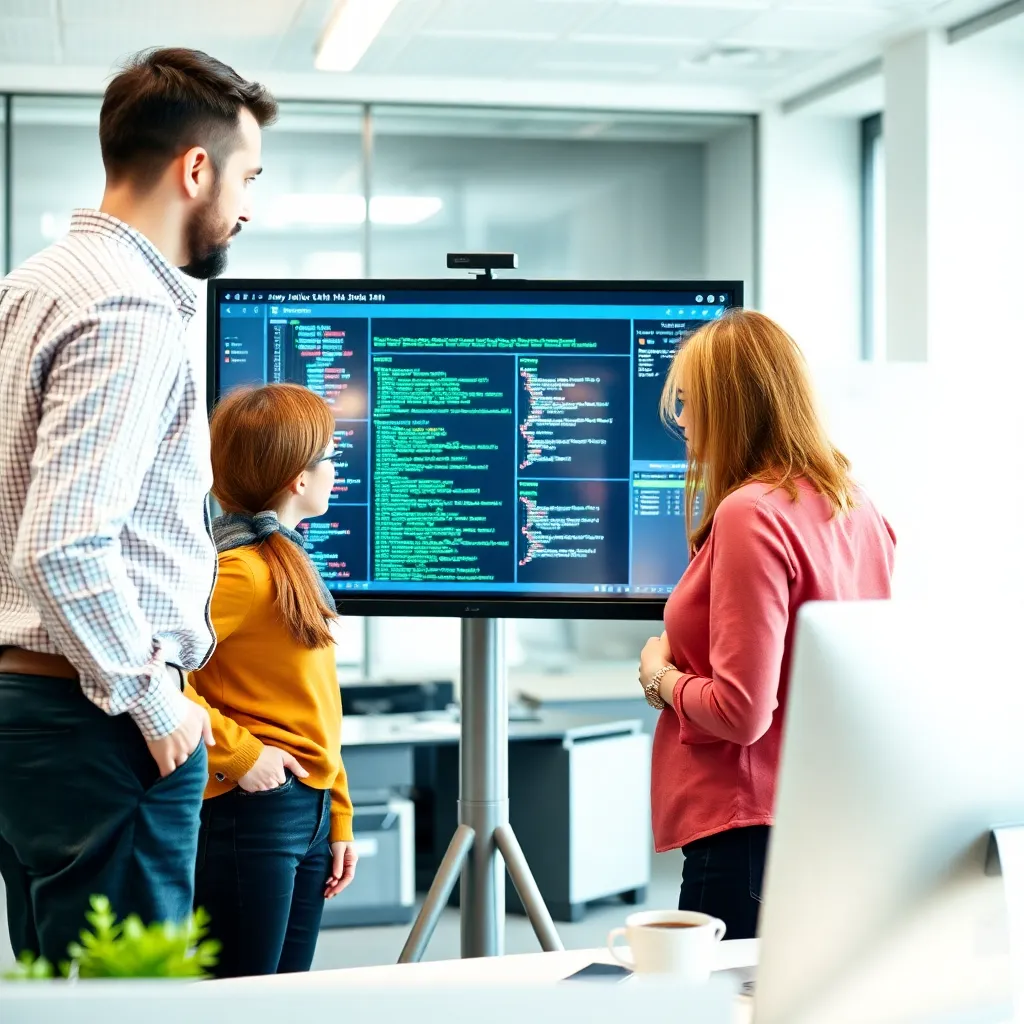 Offshore Java development team collaborating — Kore BPO