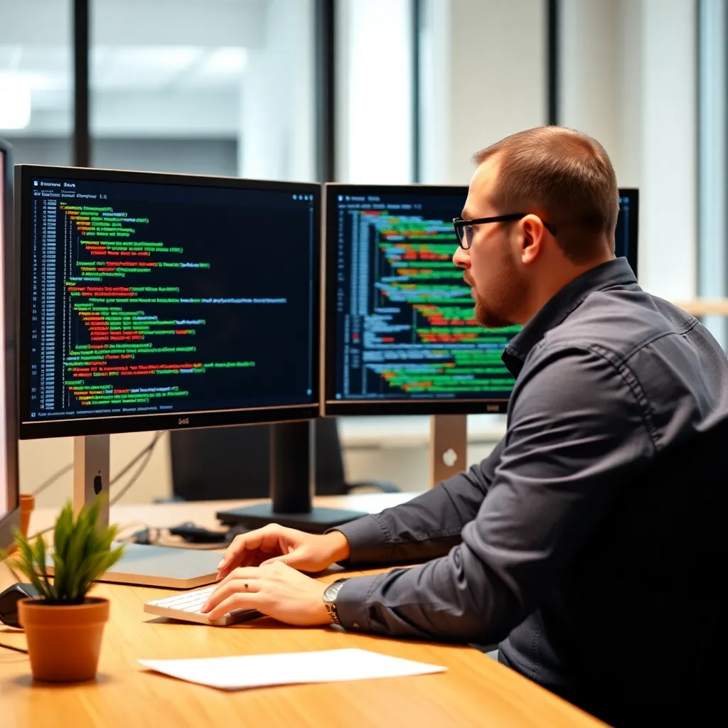 Senior Java developer at work — Kore BPO