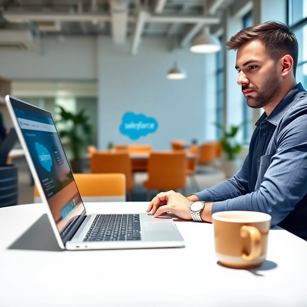 Offshore Salesforce developer working on platform customization — Kore BPO