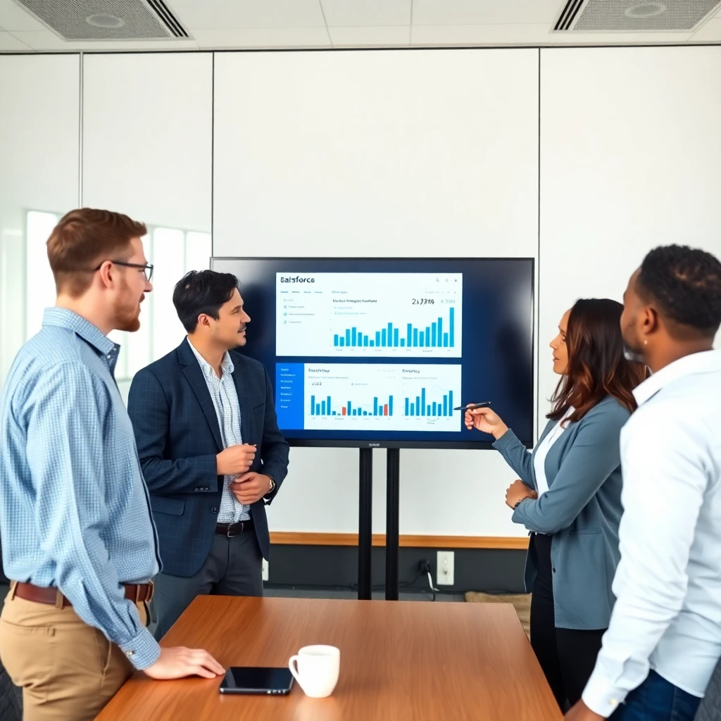 Salesforce CRM development team at work — Kore BPO