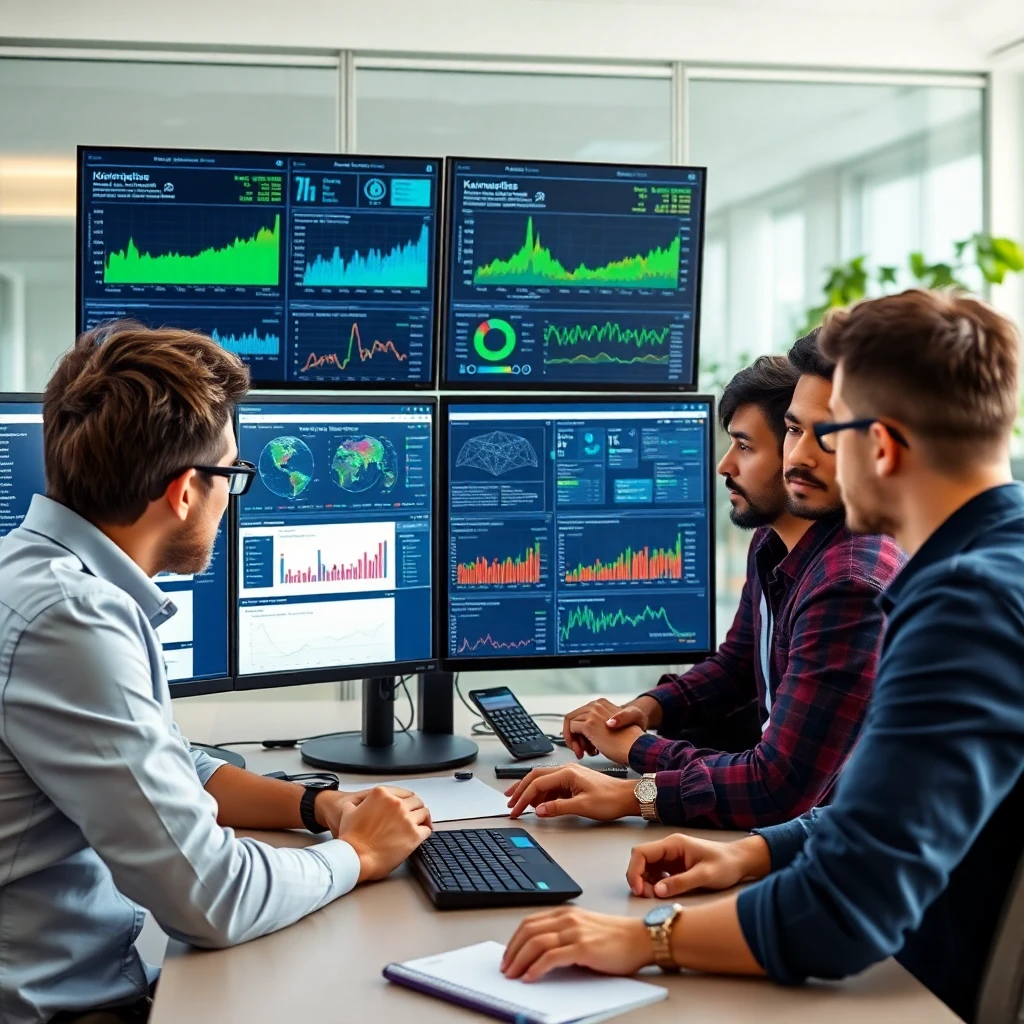 Cloud engineering team monitoring multi-cloud infrastructure — Kore BPO