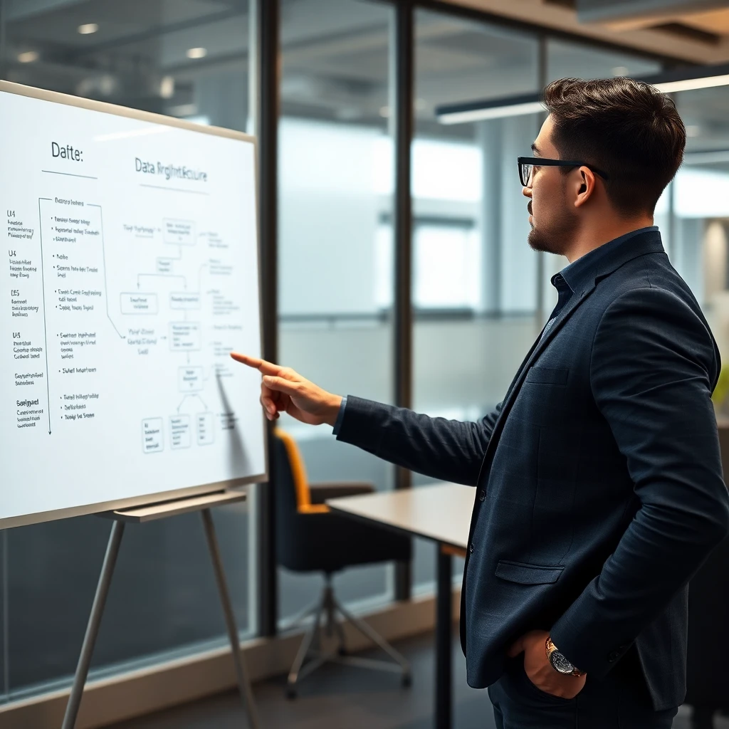 Offshore data architect explaining pipeline architecture — Kore BPO