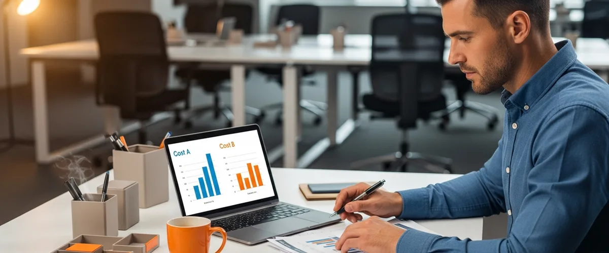 outsourcing roi formula calculation for small business with dollar savings comparison