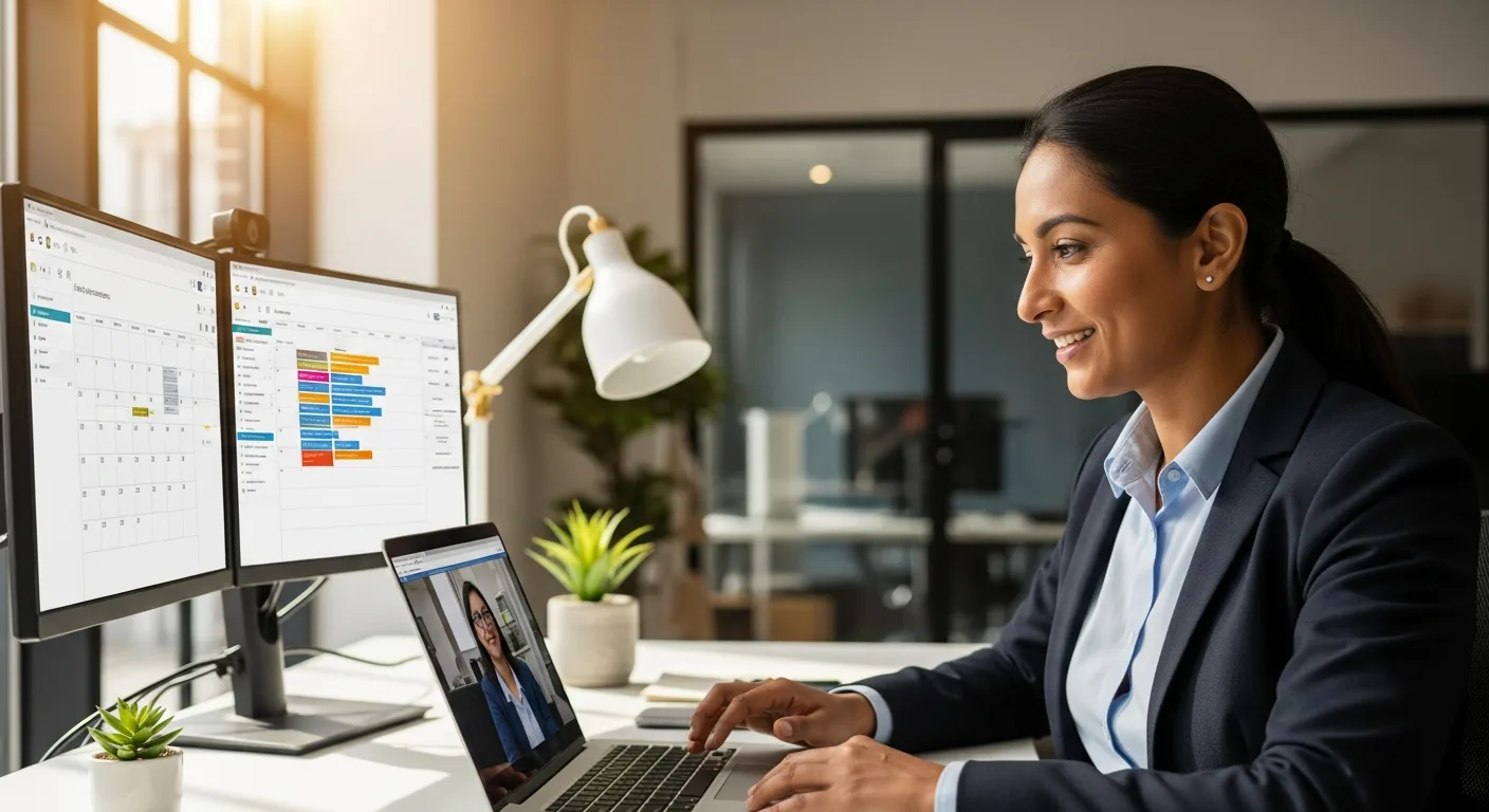 offshore hr team member working remotely for us small business