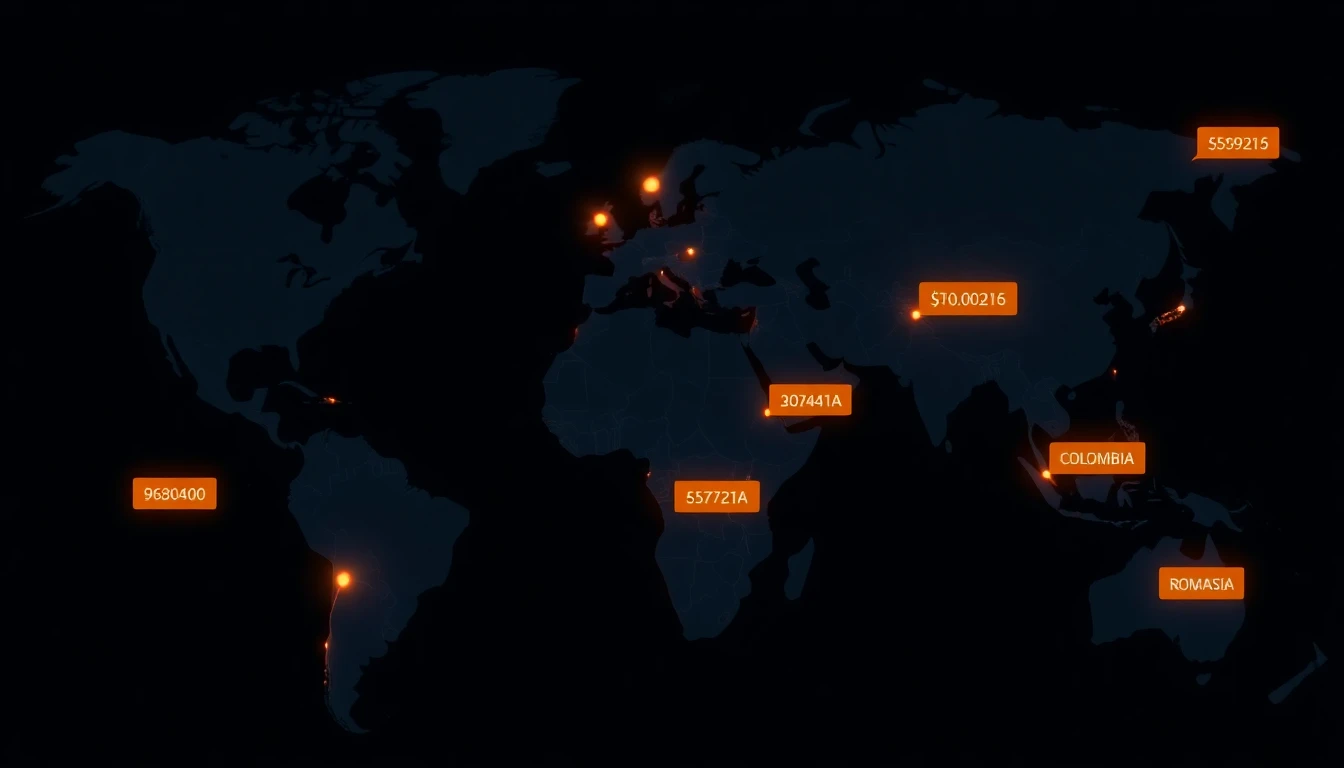 9 countries for offshore PHP development 2026 world map showing India Philippines Ukraine Poland Vietnam Mexico Colombia Argentina Romania