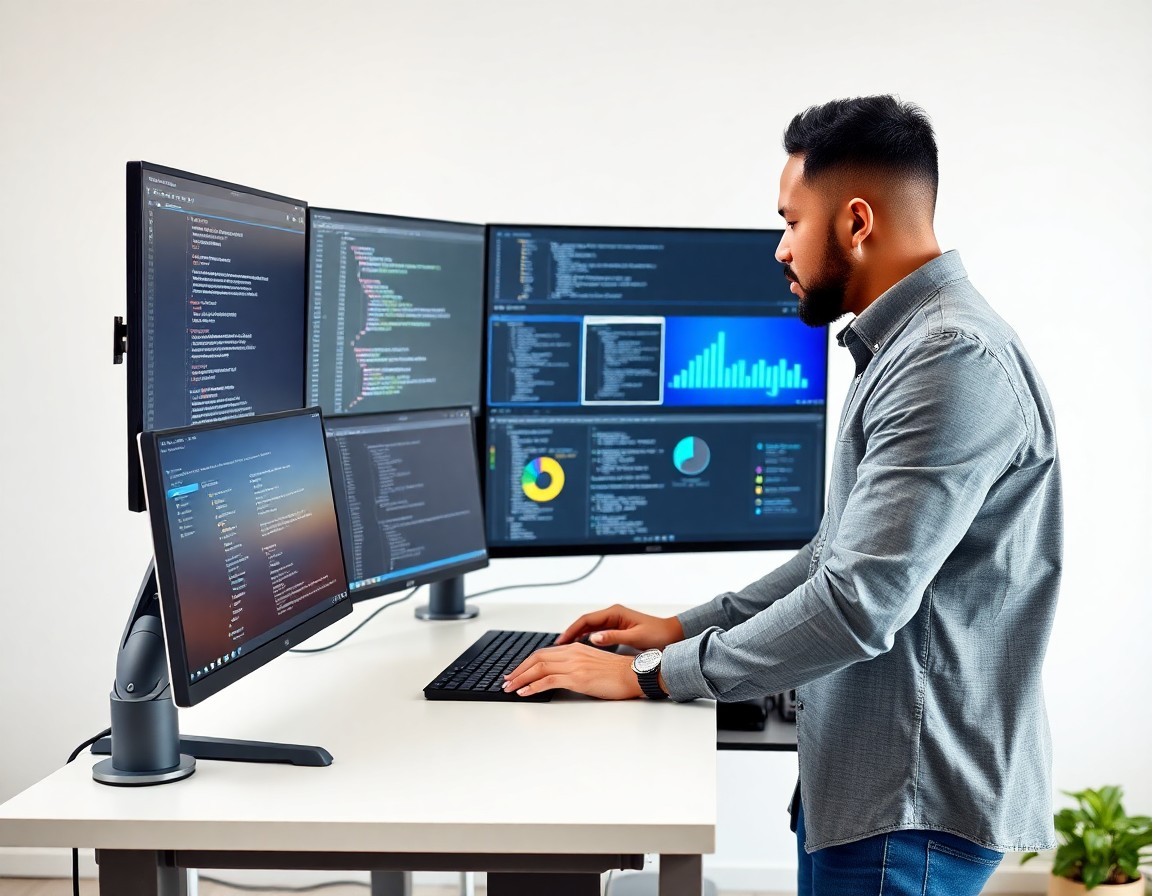 Senior Python developer at work, Kore BPO