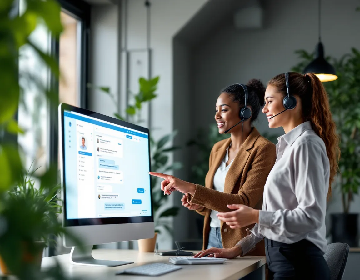 Offshore customer service team trained on live chat platforms - Kore BPO