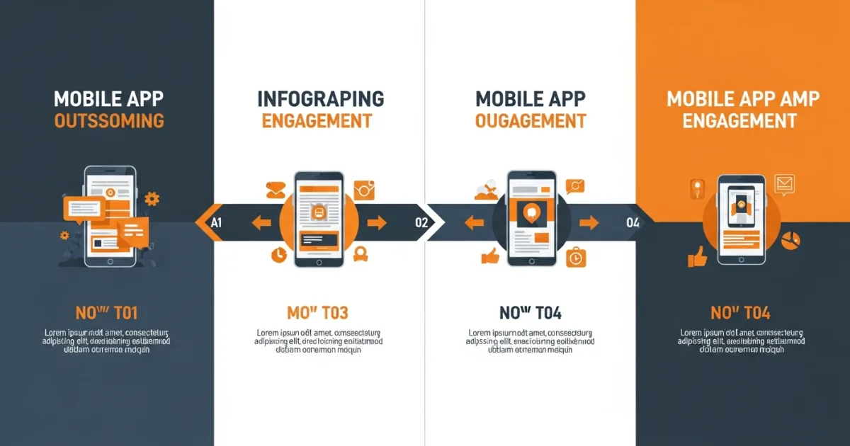 comparison of four mobile app outsourcing engagement models for non-technical founders