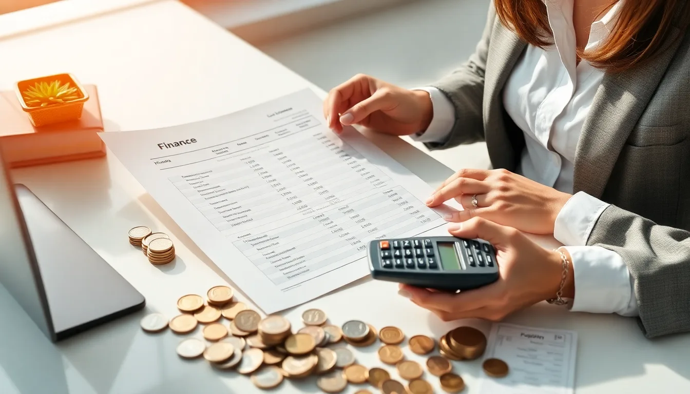 Business professional reviewing a cost breakdown comparing offshore recruiting rates to traditional domestic staffing agency fees on a laptop