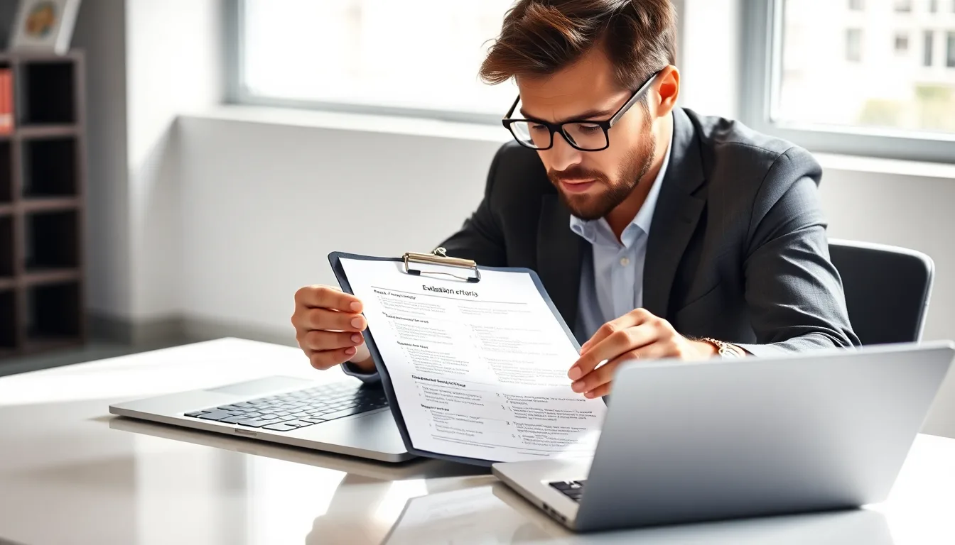 Checklist graphic of seven criteria for evaluating an offshore recruiting partner
