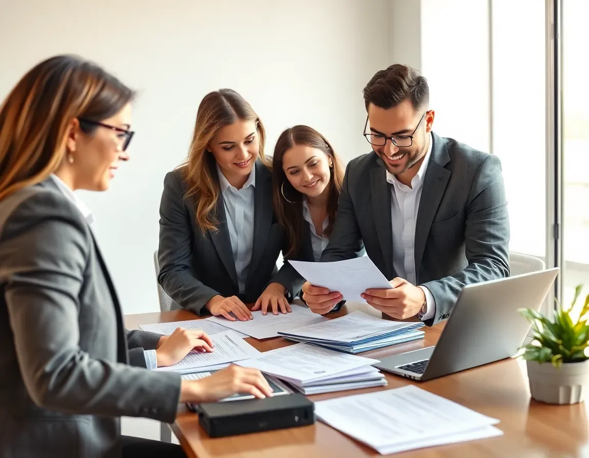 Kore BPO compliance and payroll team processing offshore employment documents