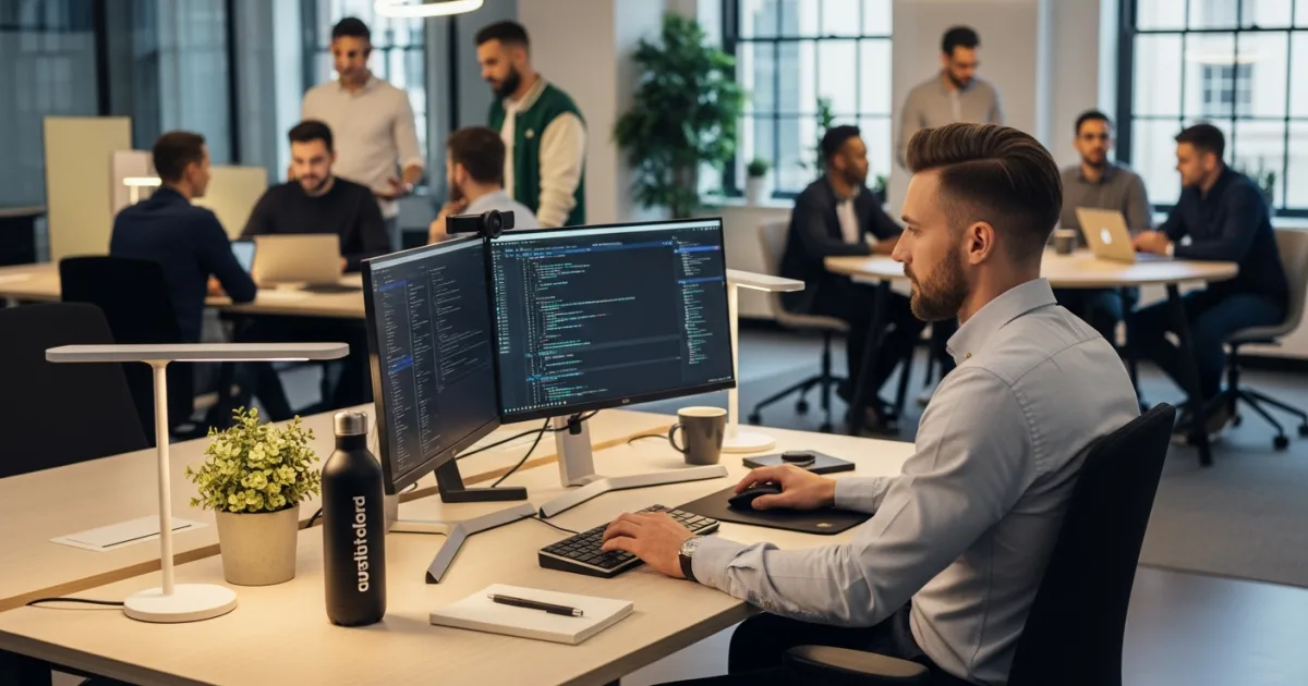 offshore react native developer working on cross-platform mobile app with country rate comparison data