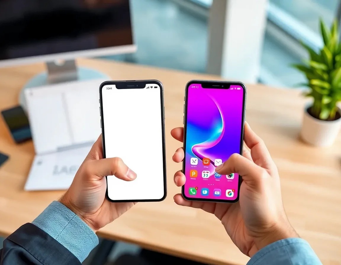 iOS and Android mobile apps built by offshore React Native developer — Kore BPO