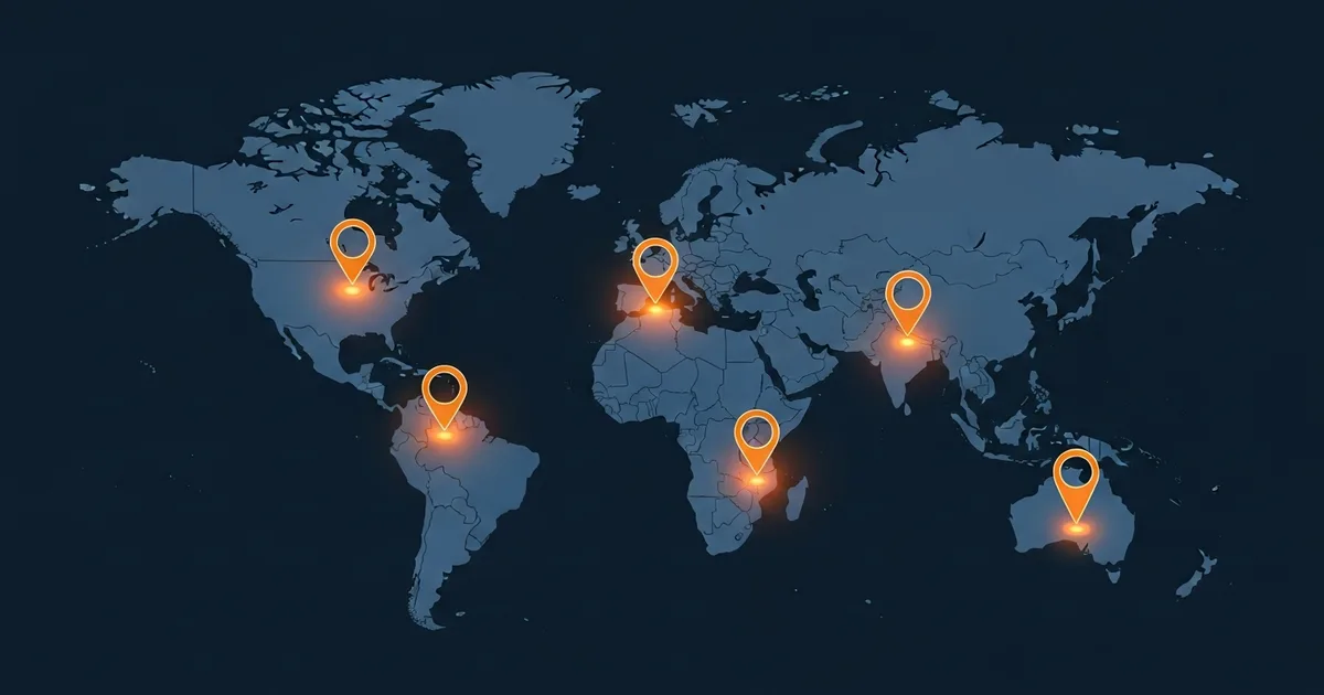 map comparing offshore typescript developer hourly rates across india philippines poland ukraine and mexico in 2026