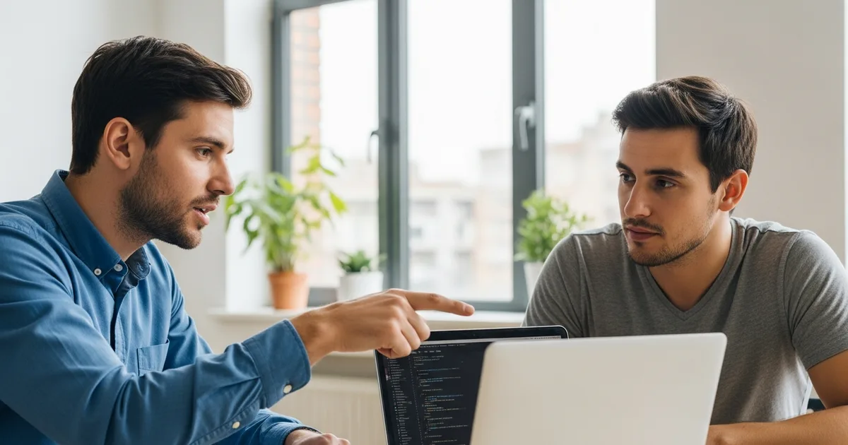 checklist showing how to vet an offshore typescript developer versus a javascript developer who added type annotations