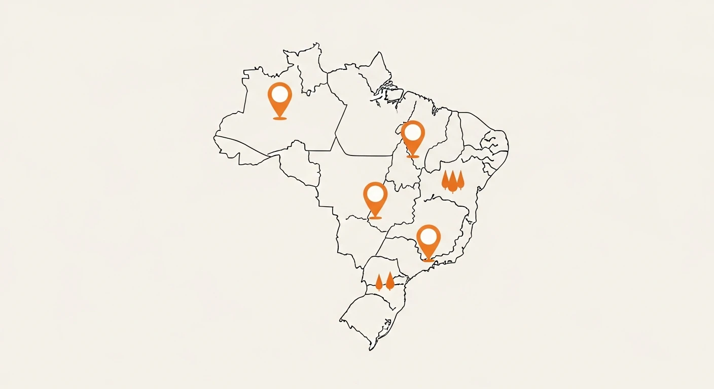 Six point checklist for vetting a Brazil staffing agency covering CLT versus PJ classification, real cost load, English screening, tenure data, tax reform pricing, and IP terms