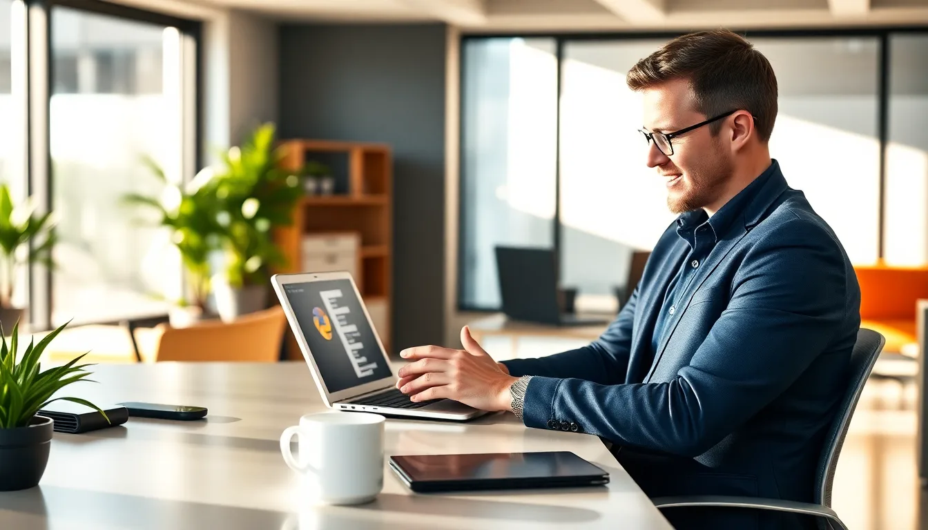 Hiring manager reviewing nearshore Python developer profile from Costa Rica