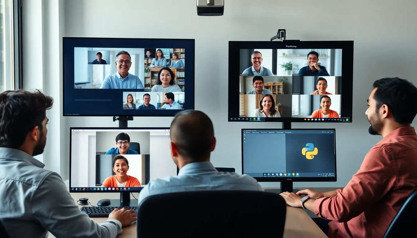 Nearshore Python development team from Costa Rica collaborating remotely with US company
