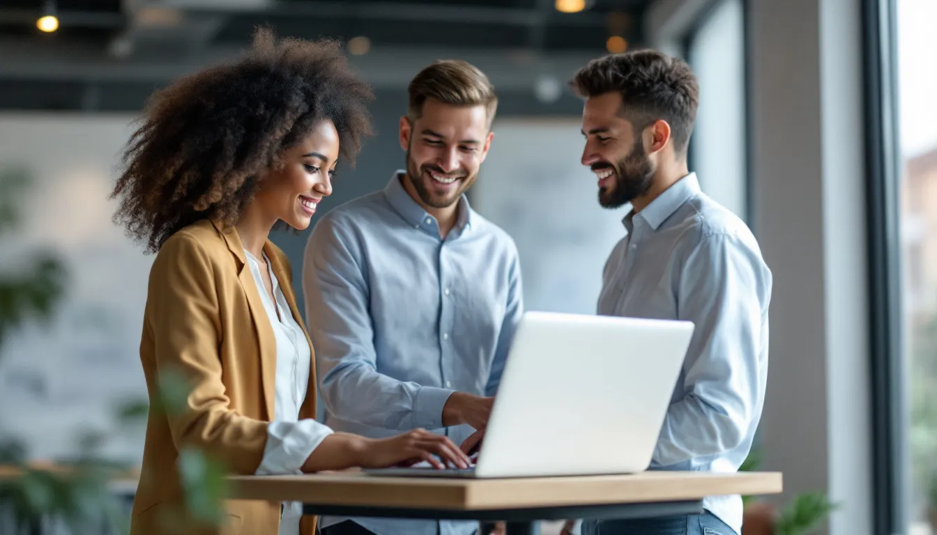 Engineering team reviewing Python developer required skills checklist for job description