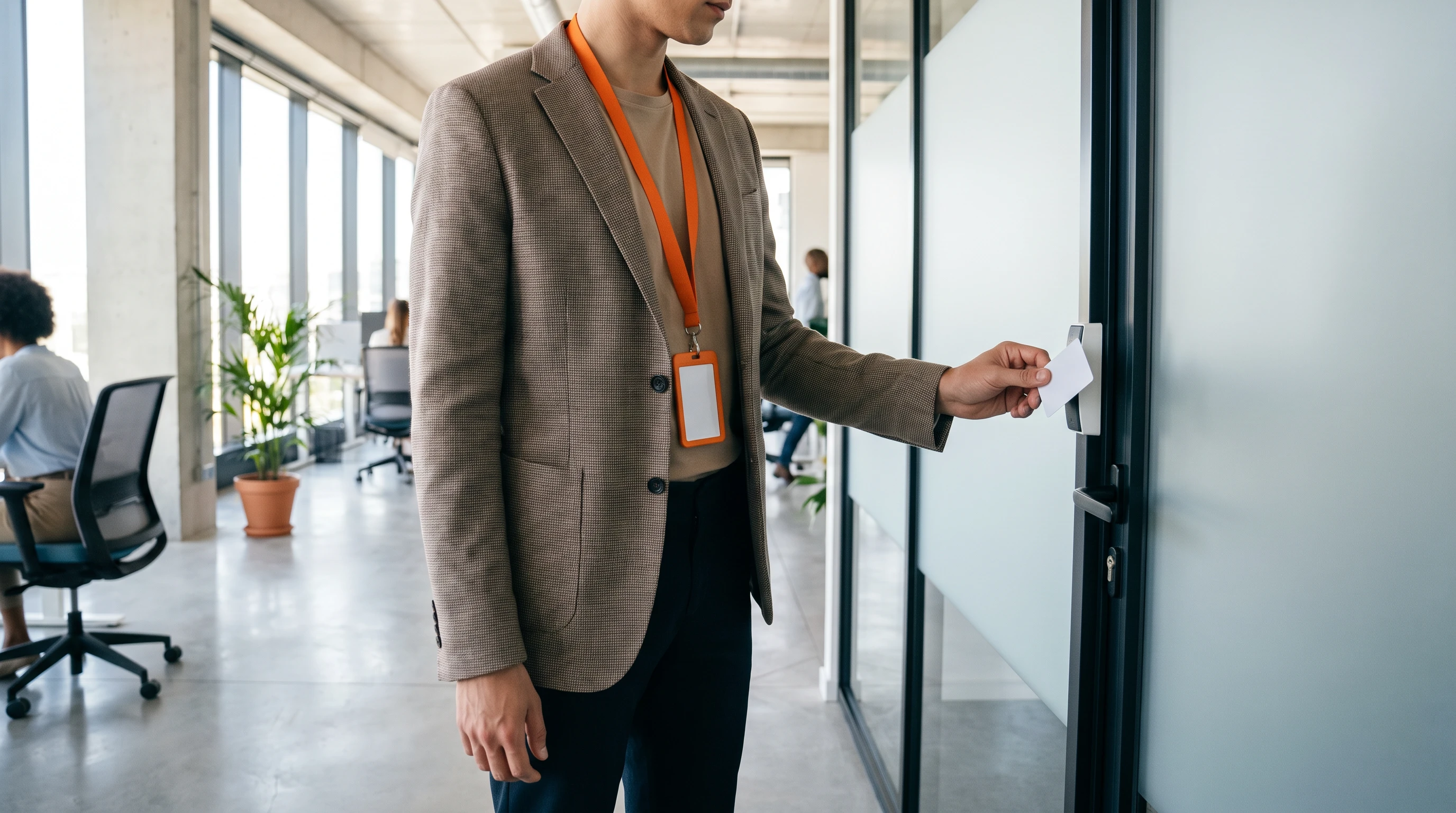 Access control and confidentiality practices at a data processing outsourcing vendor's office