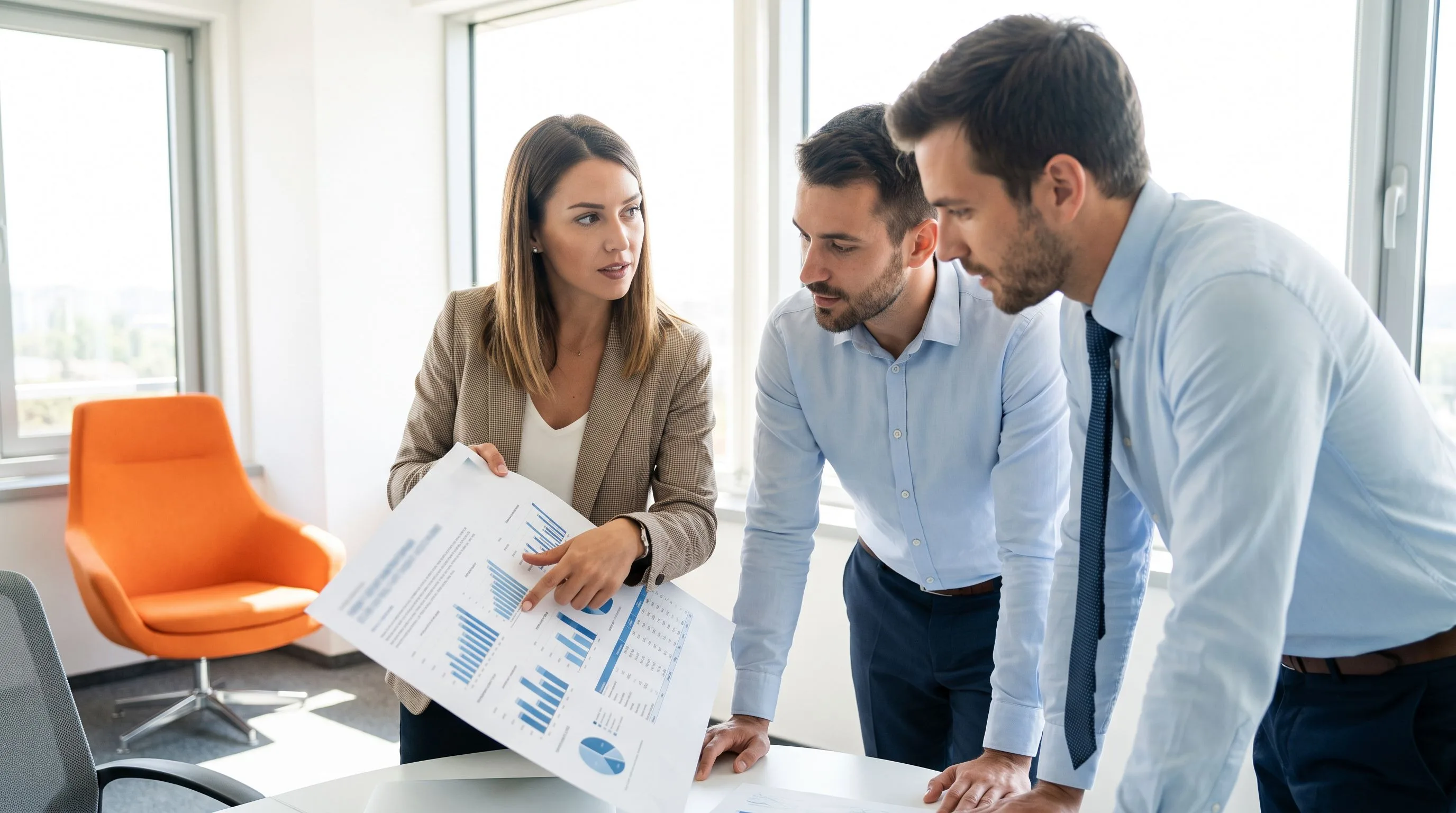 Kore BPO team reviewing nearshore staffing options
