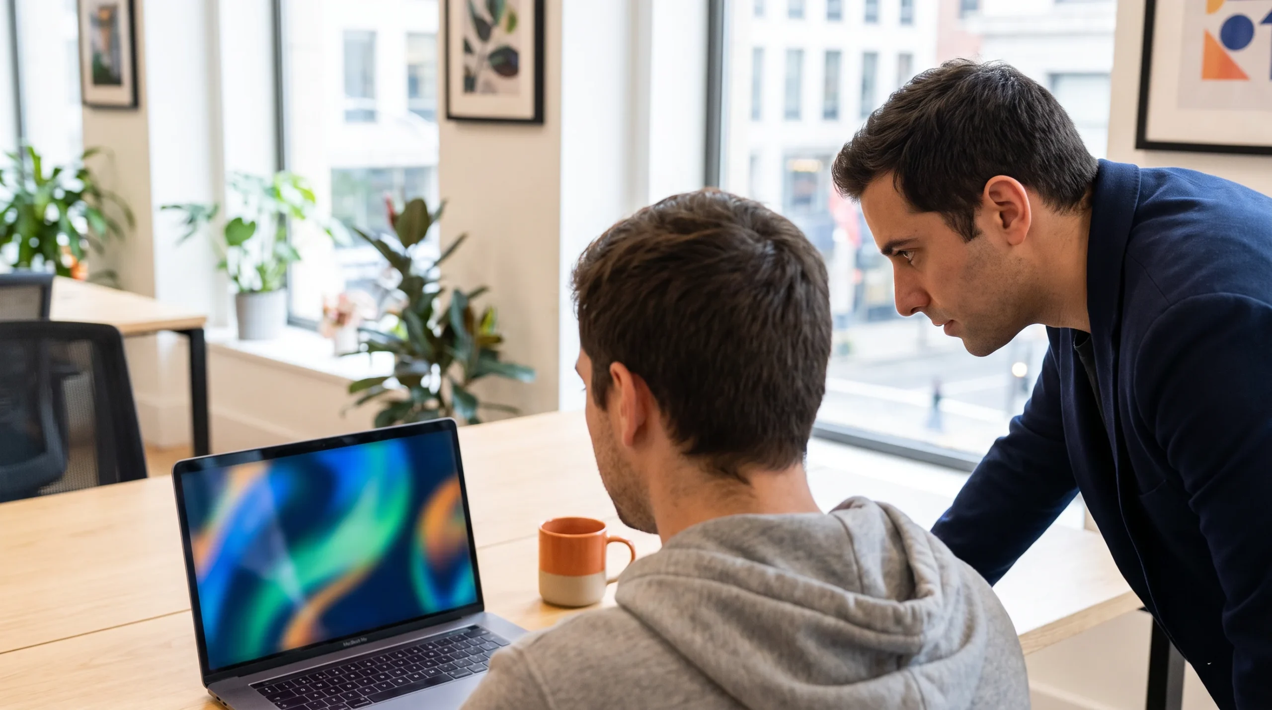 SaaS startup founder and small engineering team planning before Series A funding